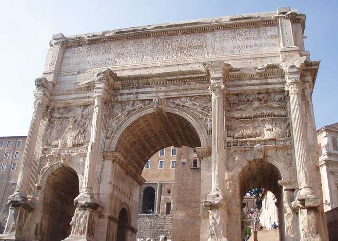 塞维鲁凯旋门 Arch of Septimius Severus