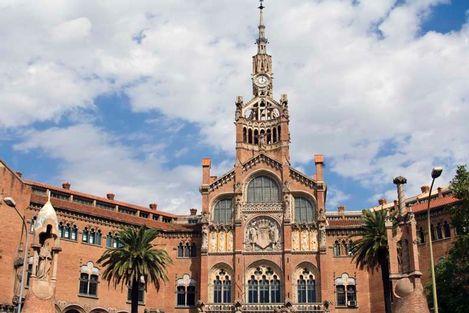 巴赛隆纳的帛琉音乐厅及圣保罗医院 Palau de la Música Catalana and Hospital de Sant Pau Barcelona