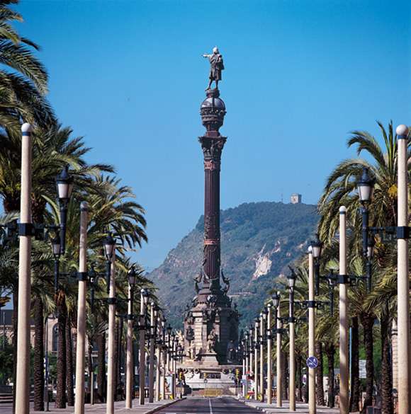 哥伦布纪念碑 Columbus Monument Barcelona