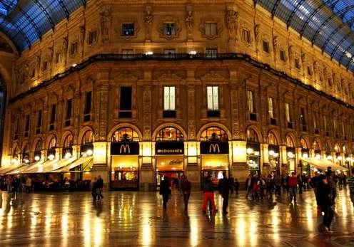 埃马努埃莱二世拱廊 Galleria Vittorio Emanuele II