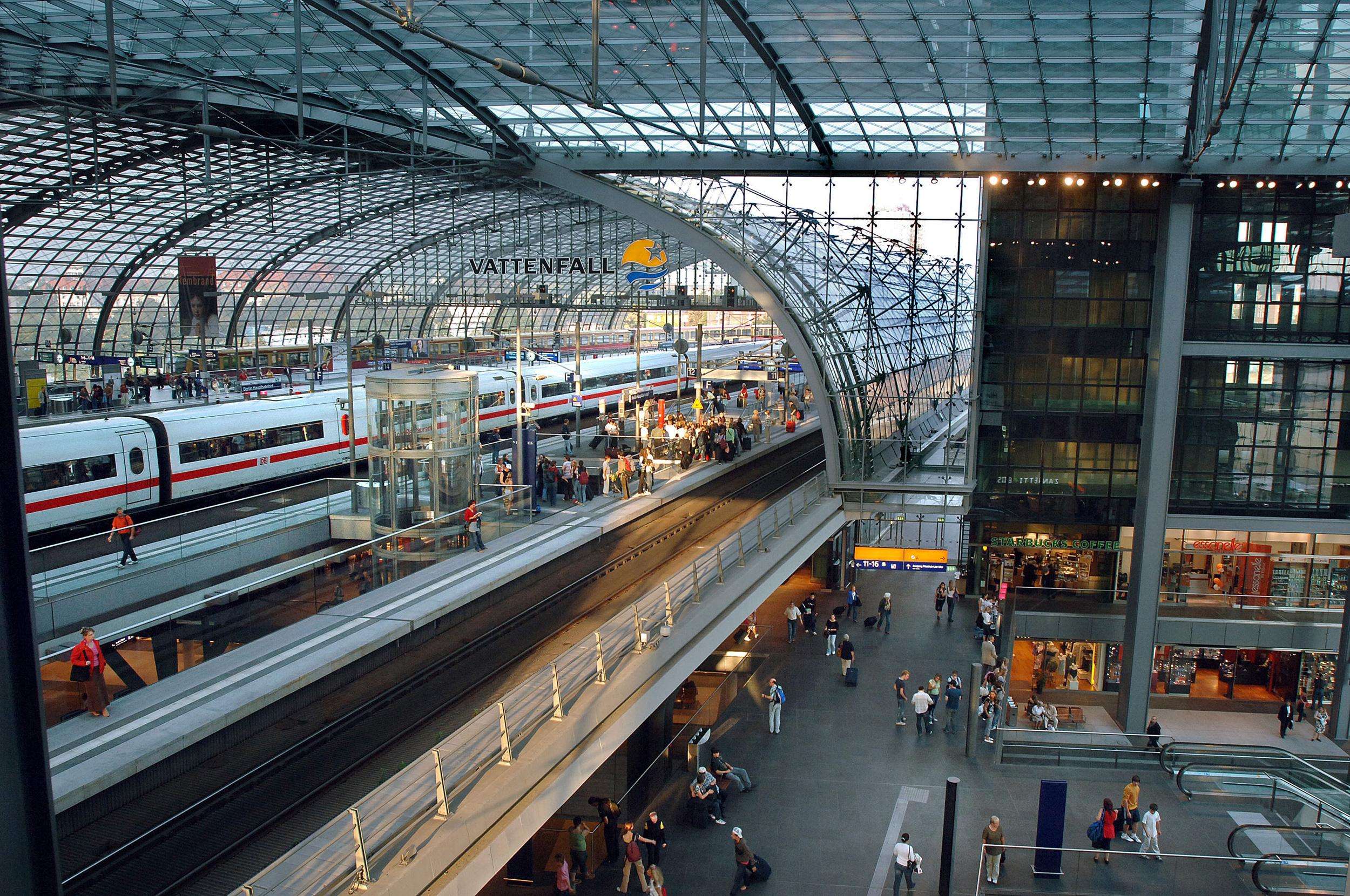 柏林中央车站 Berlin Hauptbahnhof