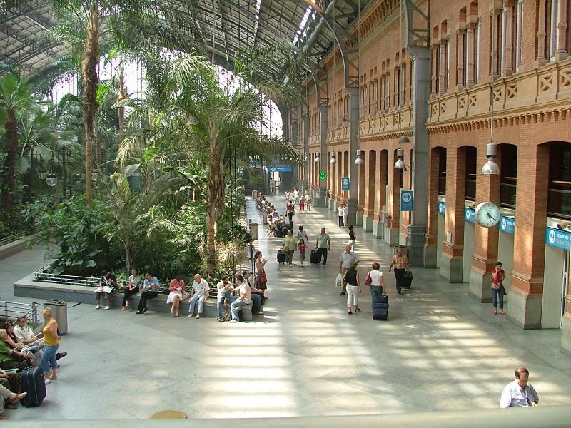 阿托查火车站 Madrid Atocha Railway Station