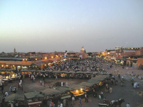 马拉柯什的阿拉伯人聚居区 Medina of Marrakesh
