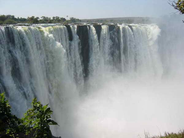 莫西奥图尼亚瀑布维多利亚瀑布 Mosi-oa-Tunya Victoria Falls