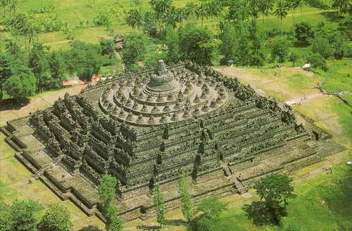 婆罗浮屠寺庙群 Borobudur Temple Compounds
