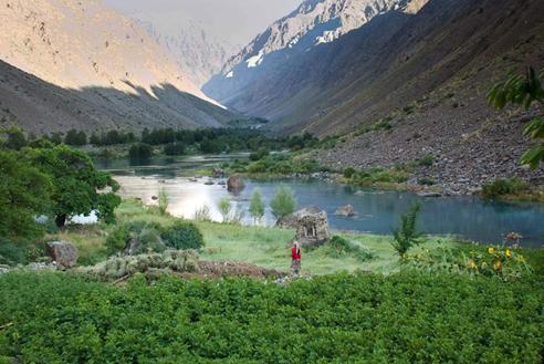 塔吉克国家公园帕米尔山 Tajik National Park Mountains of the Pamirs