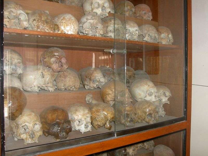 吐斯廉屠杀博物馆 Tuol Sleng Genocide Museum