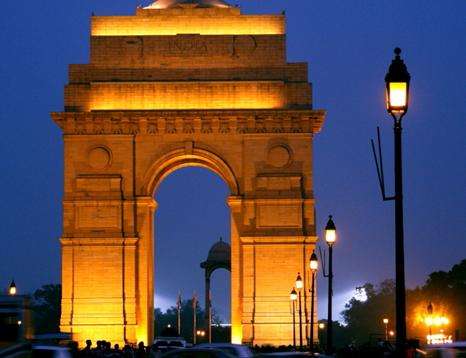 印度门新德里 India Gate New Delhi