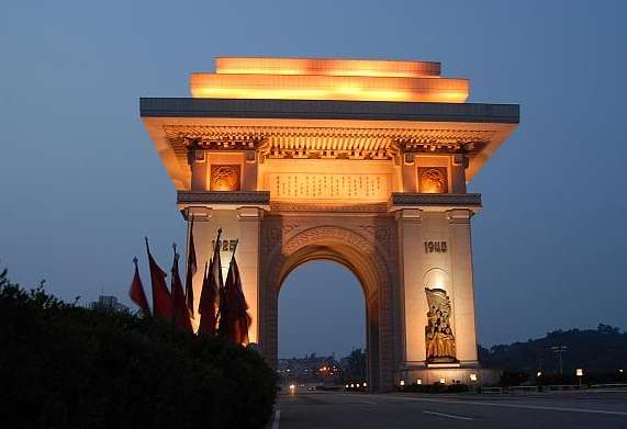平壤凯旋门 Arch of Triumph in Pyongyang
