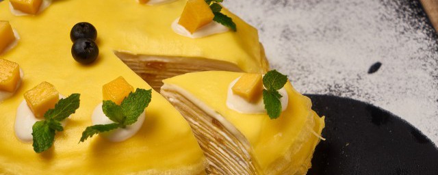 芒果千层蛋糕的家常做法 芒果千层蛋糕怎么做