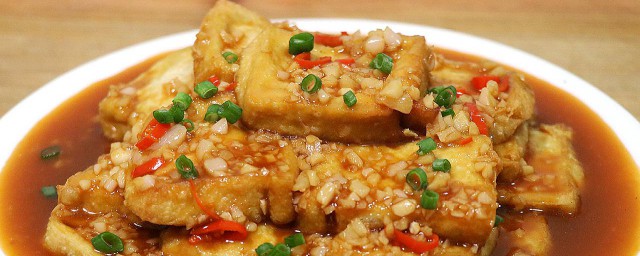 鸡汁豆腐的做法与配料 如何做鸡汁豆腐
