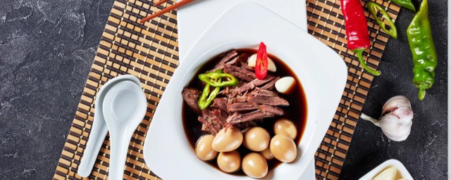 正宗卤牛肉做法及配料 卤牛肉的烹饪技巧分享