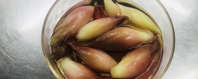 洋荷怎么做最好吃 腌洋荷姜的烹饪技巧分享