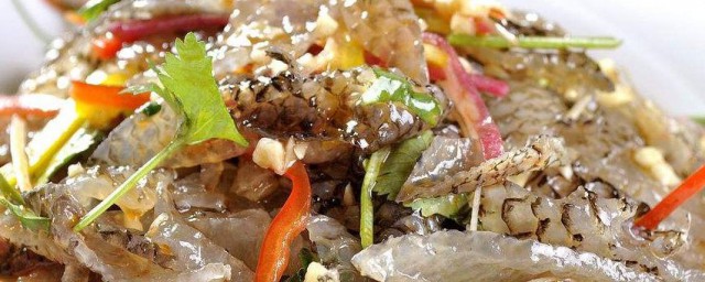 凉拌鱼皮是熟还是生的 凉拌鱼皮简单介绍