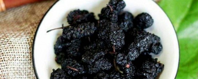 桑葚干为什么那么甜 桑葚干为啥那么甜