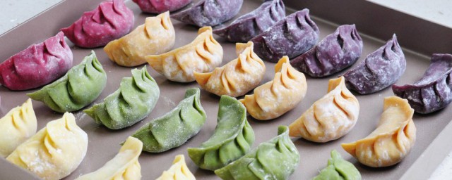 三色饺子皮怎么做 三色饺子皮如何做