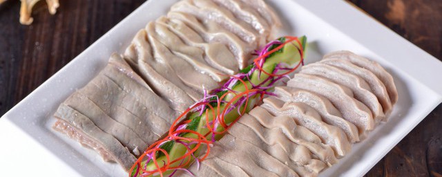 猪肚子怎么烧 猪肚子的做法