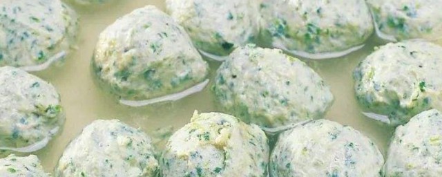 荠菜珍珠丸子的家常做法 荠菜珍珠丸子的家常做法介绍