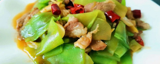 莴笋炒肉怎么做 莴笋炒肉这道菜如何做