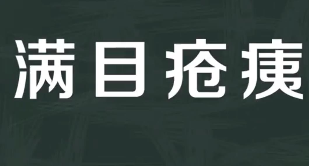 满目疮痍的意思是什么
