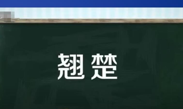 翘楚是什么意思