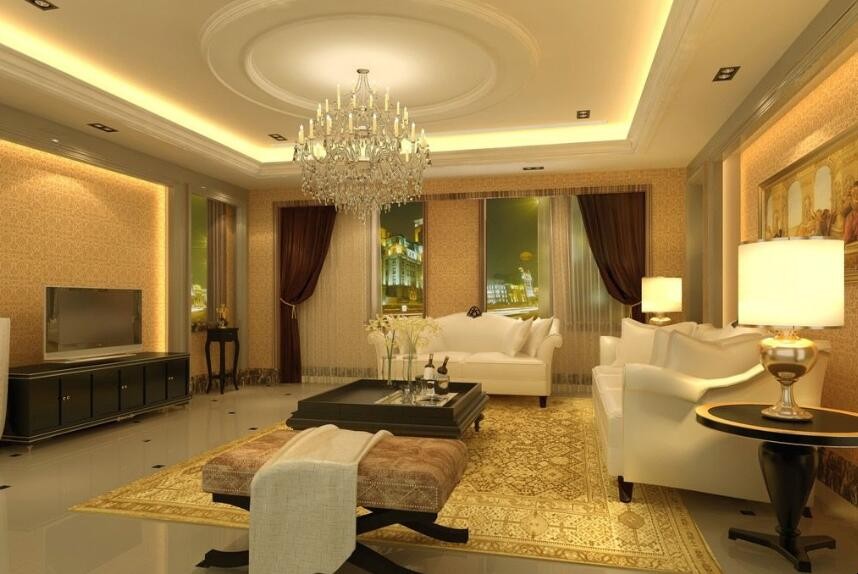 客厅简装如何选择吊灯