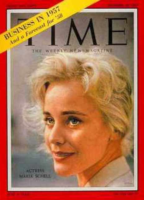 玛丽亚·雪儿 Maria Schell 马克西米连·谢尔 Maria Margarethe Anna Schel